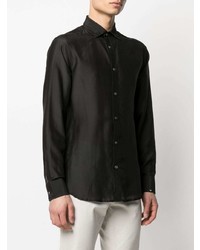 Emporio Armani Silk Modal Blend Shirt