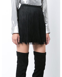 Saint Laurent Tassel Mini Skirt