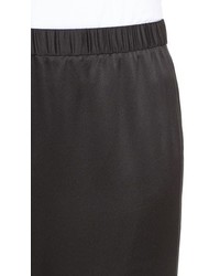 Eileen Fisher Plus Size Silk Satin Crop Pants