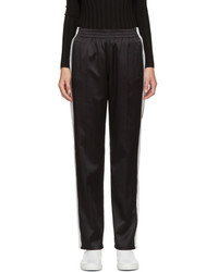 Opening Ceremony Reversible Black And White Silk Track Pants