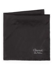 Charvet Solid Silk Pocket Square