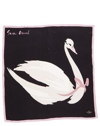 Kate Spade New York Swan Around Silk Scarf