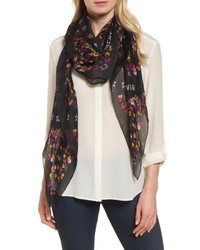 Givenchy Wild Pansy Silk Scarf