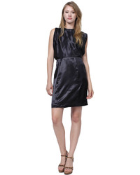 Milano Formals Ornated Halted Crop Top Cocktail Dress E2011