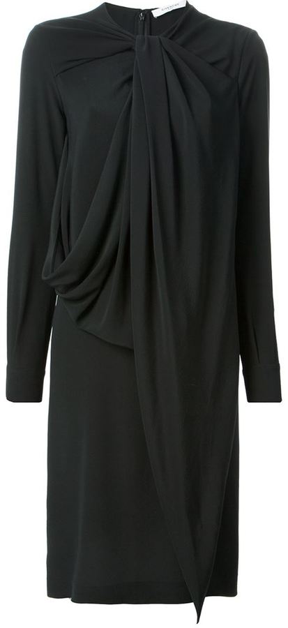 Givenchy Draped Detail Shift Dress, $2,250 | farfetch.com | Lookastic