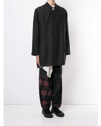 Yohji Yamamoto Button Down Silk Blazer