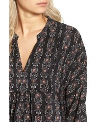 Madewell Boheme Silk Popover Shirt