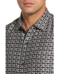 Tommy Bahama Moroccan Squares Silk Blend Camp Shirt