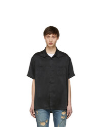 Nahmias Black Silk Shirt