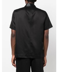 CDLP Satin Collar Short Sleeve Shirt