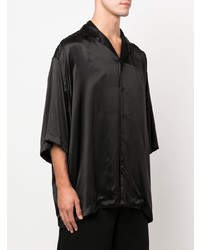 Balenciaga Short Sleeve Silk Shirt