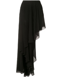 Saint Laurent Asymmetric Draped Skirt