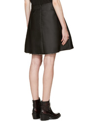 Yang Li Black Silk Skirt