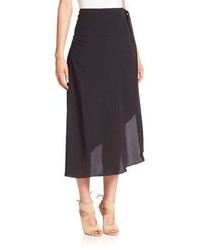 Diane von Furstenberg Brenndah Asymmetrical Silk Skirt