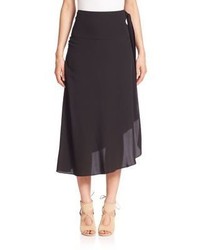 Diane von Furstenberg Brenndah Asymmetrical Silk Skirt