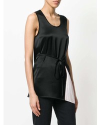 T by Alexander Wang Contrast Panel Wrap Tank Top