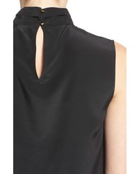 Ted Baker London Syna Scarf Neck Silk Top
