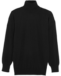 Black Silk Sweater