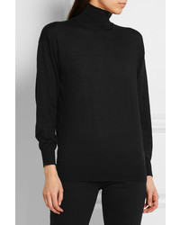 Tom Ford Cashmere And Silk Blend Sweater Black