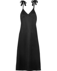 Reformation Silk Maxi Dress Black