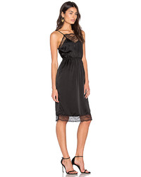 Steele Cassius Slip Dress In Black