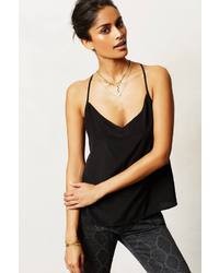 E By Eloise Anthropologie Womens Size Small Black Cami Camisole Tank Top