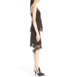 Givenchy Scalloped Lace Trim Silk Camisole