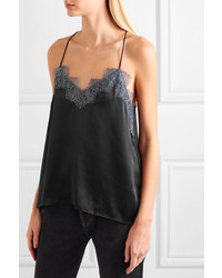 CAMI NYC The Racer Metallic Med Silk Charmeuse Camisole