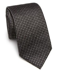 Armani Collezioni Black Brick Tie