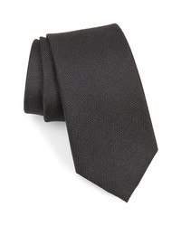 Nordstrom Morton Silk Tie In Black At