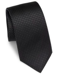 Hugo Boss Square Patterned Silk Tie 