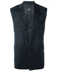Black Silk Waistcoat