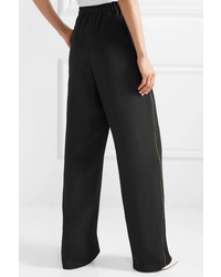 Stella McCartney Med Silk De Chine Wide Leg Pants