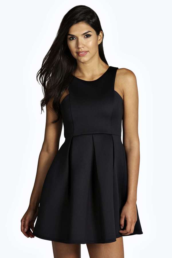 Boohoo hotsell scuba dress