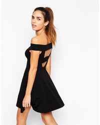 Asos Collection Bardot Mini Skater Dress