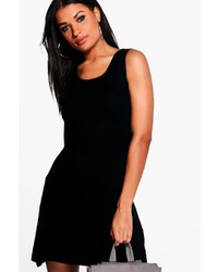 Boohoo Freyja Knitted Skater Dress