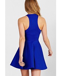 Kimchi & Blue Kimchi Blue Textured Knit High Neck Skater Dress