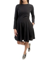 Specially Made Knit Skater Dress Long Sleeve