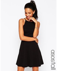 Asos Tall 90s Skater Dress With High Neck