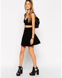 Asos Collection Skater Skirt In Jersey