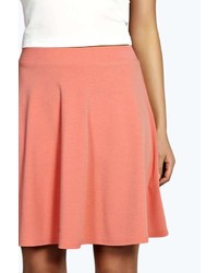 Boohoo Rosie Scuba Skater Skirt