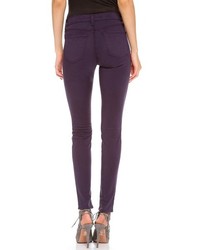 J Brand 485 Super Skinny Luxe Sateen Jeans