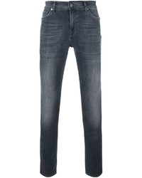 7 For All Mankind Stonewash Skinny Jeans