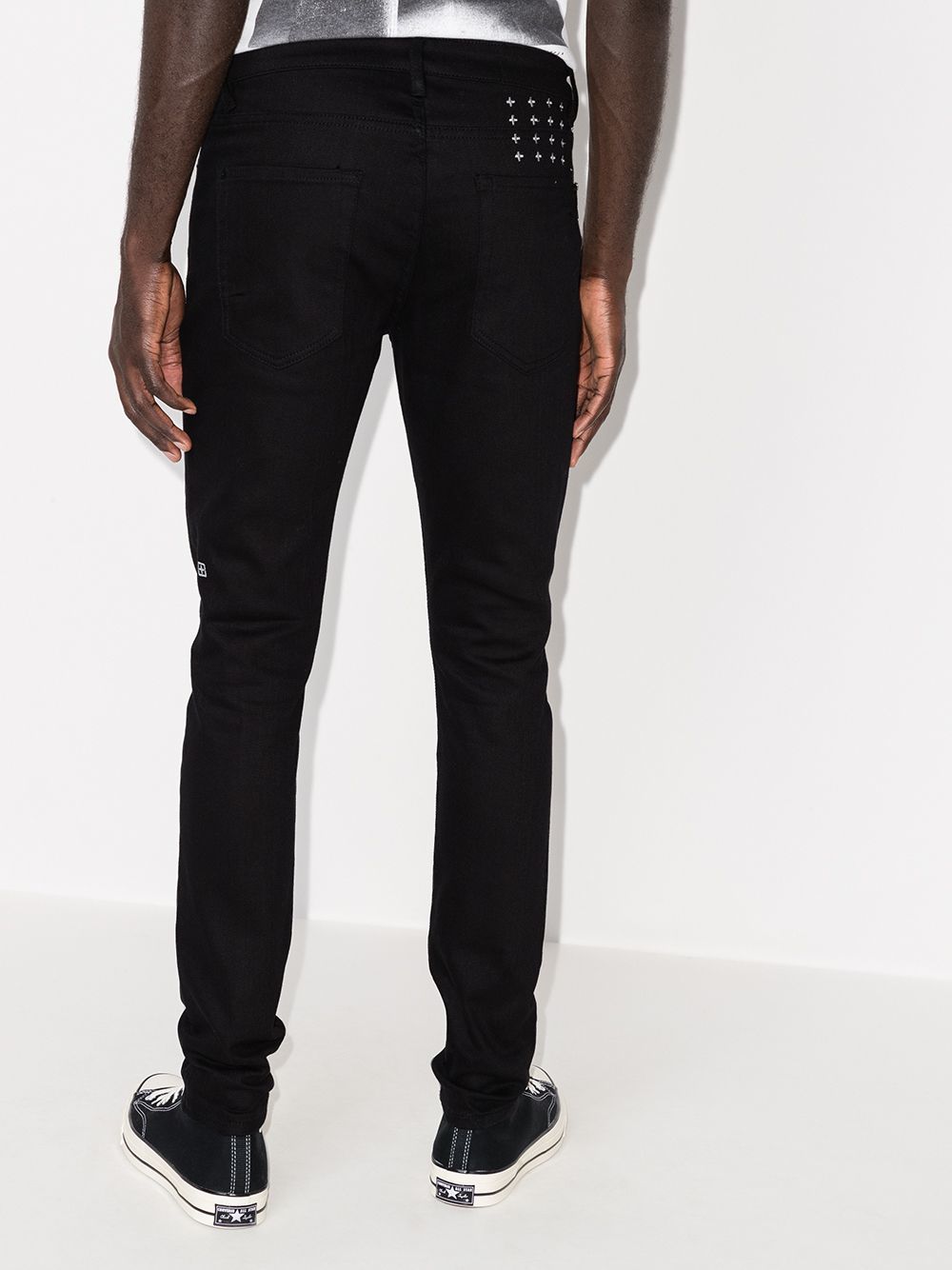 Ksubi Ace Slice Skinny Jeans, $170 | farfetch.com | Lookastic