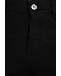 MCQ Alexander Ueen Harvey Zip Detailed Skinny Jeans Black