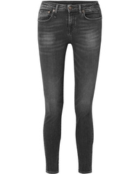 R13 Alison Distressed Low Rise Skinny Jeans
