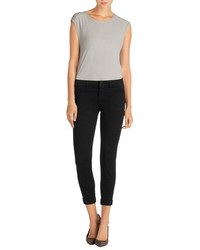 J Brand Anja Cuffed Crop Skinny Jeans