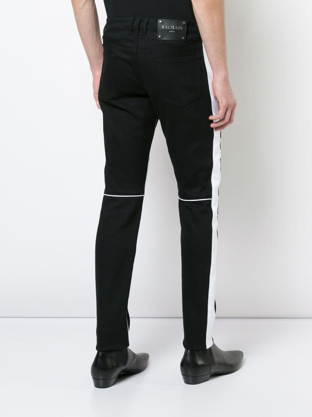 Balmain Biker Jeans, $1,224 | farfetch.com | Lookastic