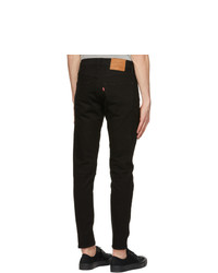 Levis Black 512 Slim Taper Flex Jeans
