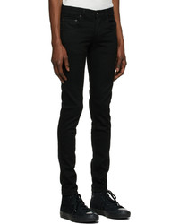 rag & bone Black Fit 1 Skinny Fit Jeans